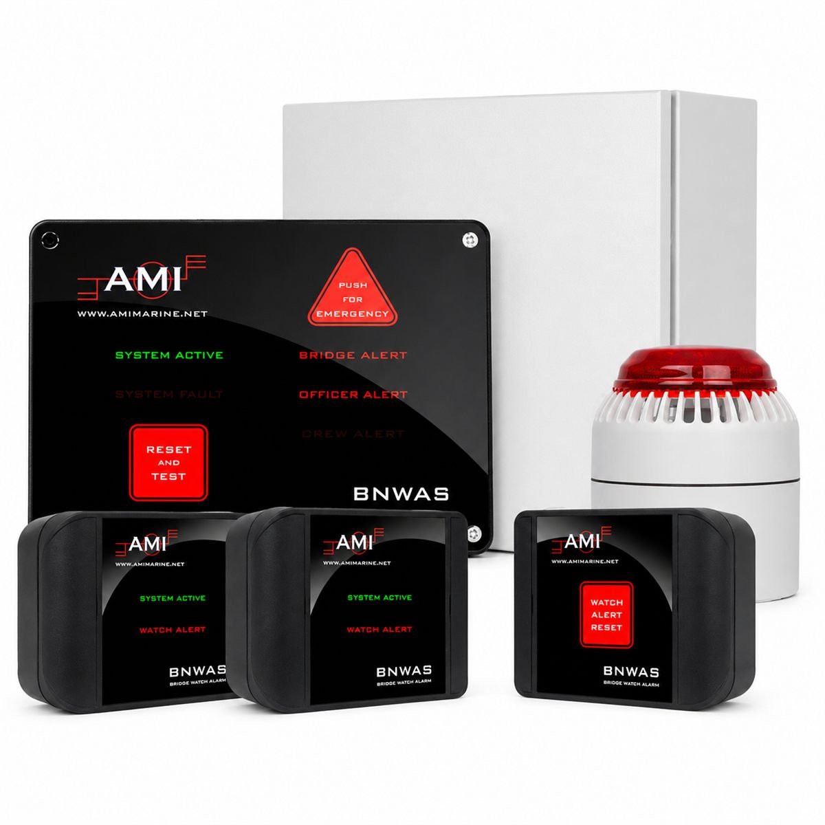 AMI MARINE X810 Bridge Navigational Watch Alarm System (BNWAS)