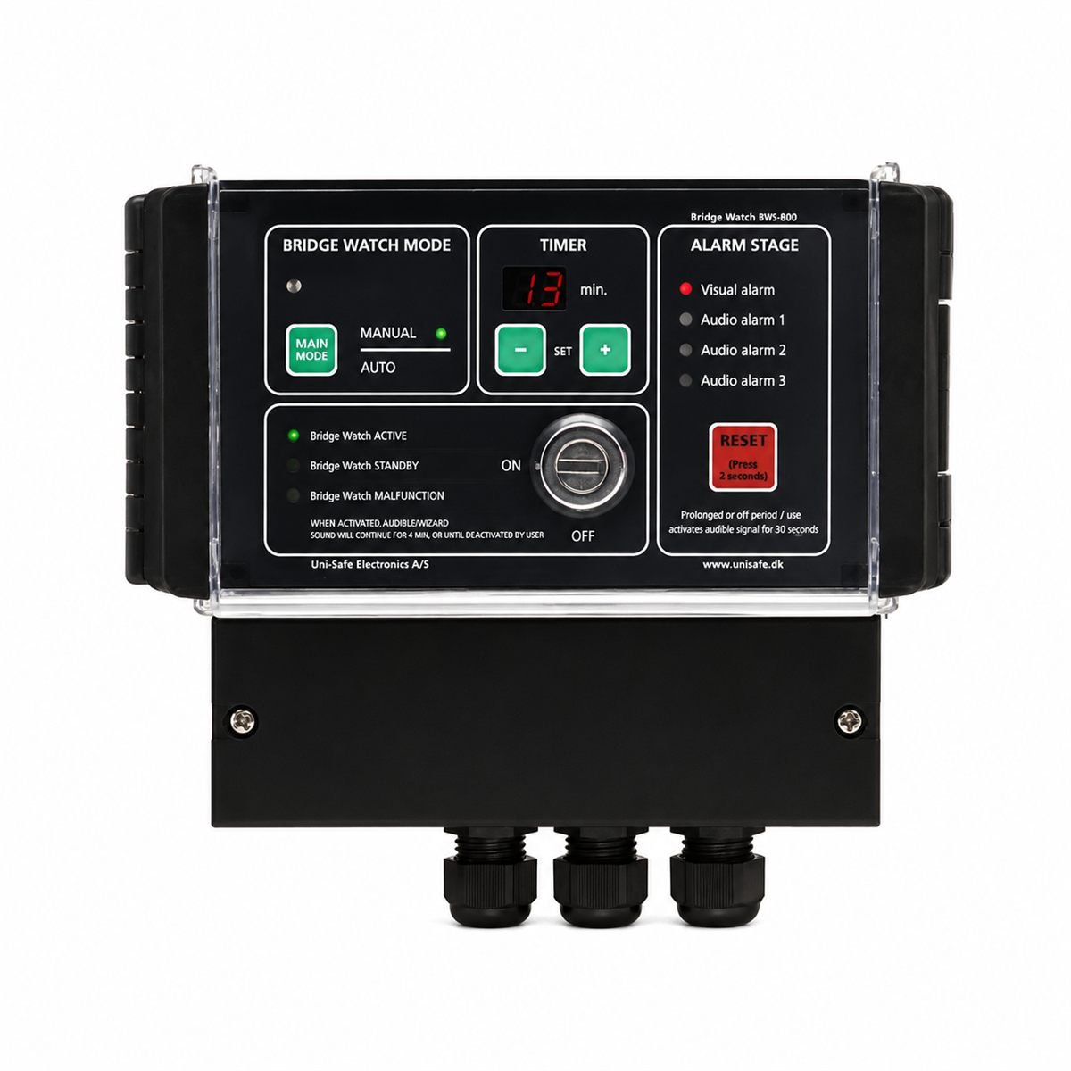 DANIAMANT BW-800 Bridge Navigational Watch Alarm System (BNWAS)