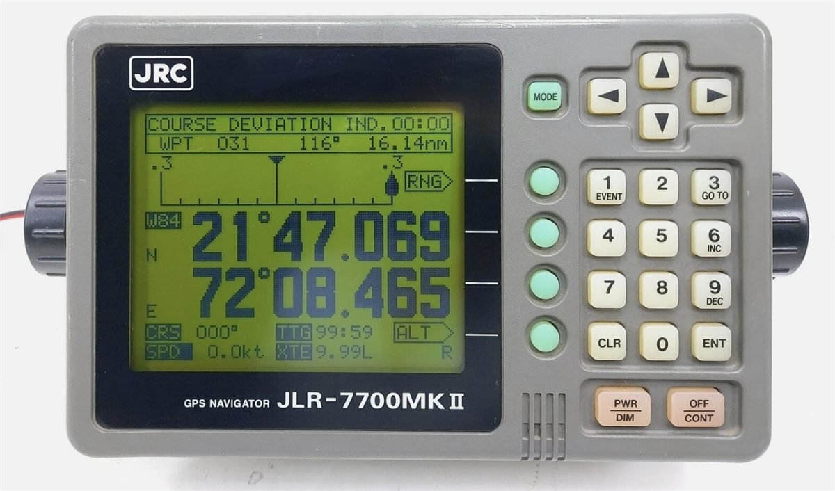 JRC JLR-7700MKII DGPS Navigator