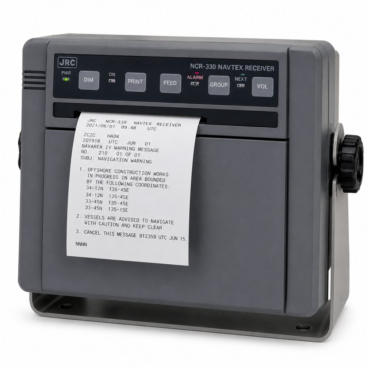 JRC NCR-330 NAVTEX Receiver