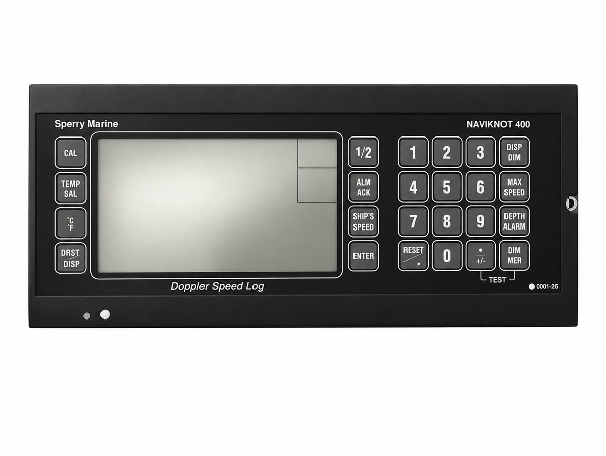 SPERRY MARINE NAVIKNOT 400 DOPPLER SPEED LOG