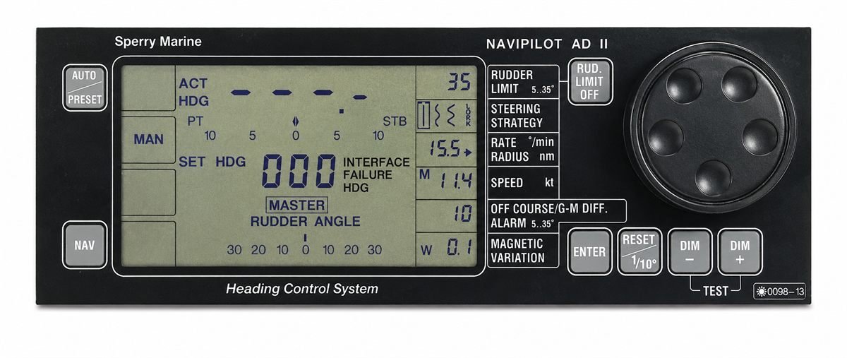 SPERRY MARINE NAVIPILOT AD II AUTOPILOT
