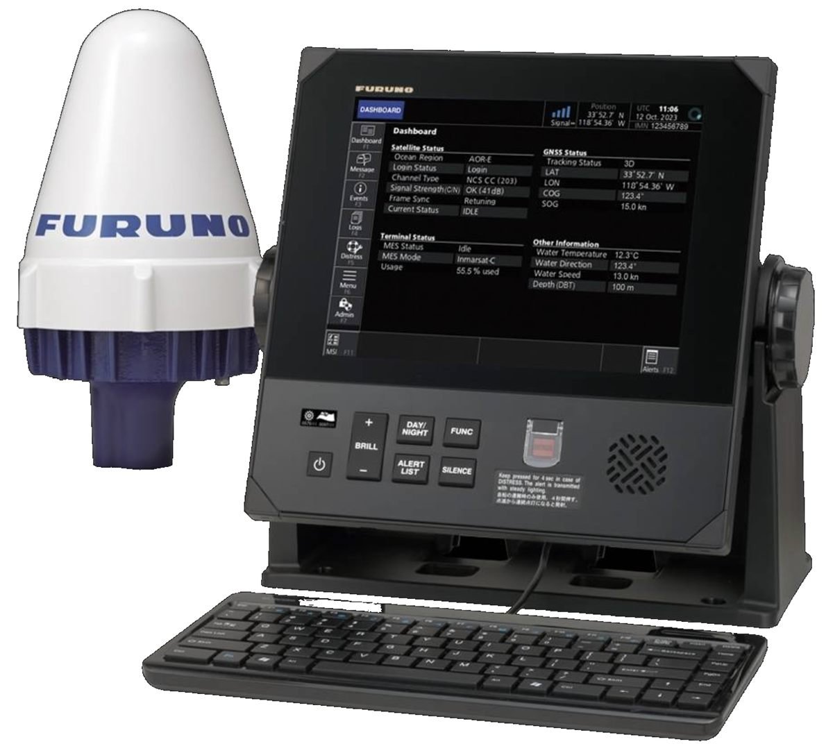 FURUNO FELCOM 20 INMARSAT-C MOBILE EARTH STATION