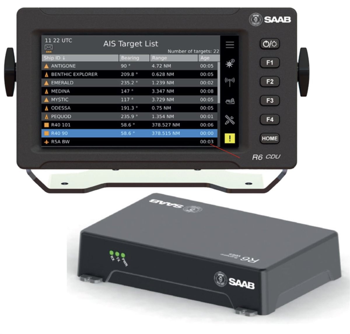 SAAB R6 SUPREME CLASS A AIS TRANSPONDER SYSTEM